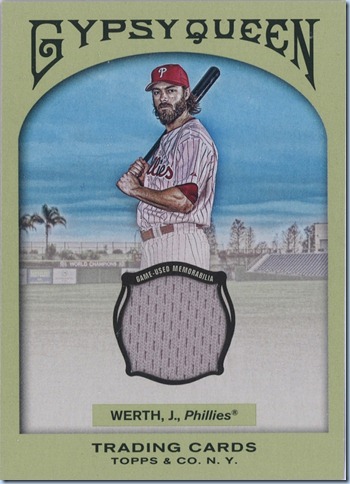 2011 Gypsy Queen Werth Jersey