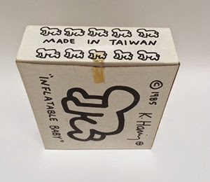 Radiant Inflatable Baby by Keith Haring for Pop Shop NYC box side