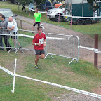 Ath approaching final hill on 2010 Thunder Run