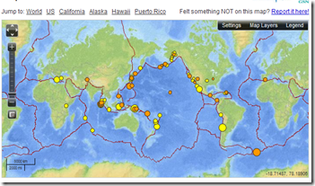 Avian Flu Diary Usgs New Real Time Earthquake Map