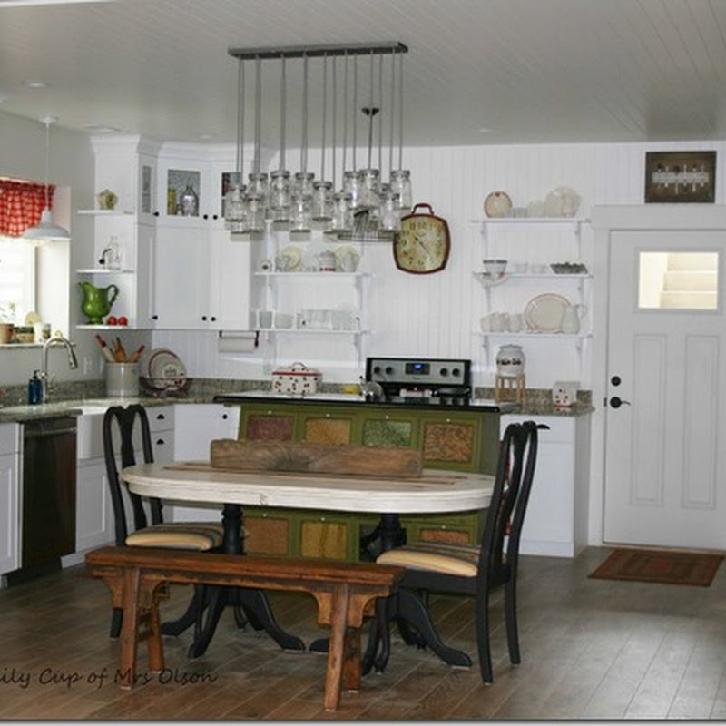 Farmhouse (Glam) Kitchen Reveal. . . Have a Daily Cup of Mrs. Olson