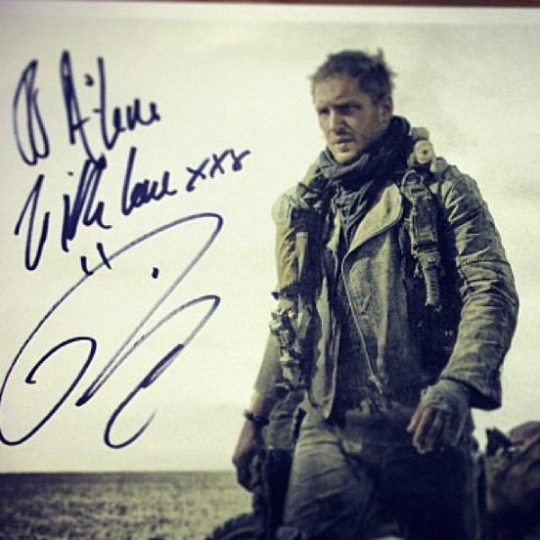 Mad Max Fury Road Photo Reveals Tom Hardy as Mad Max Rockatansky