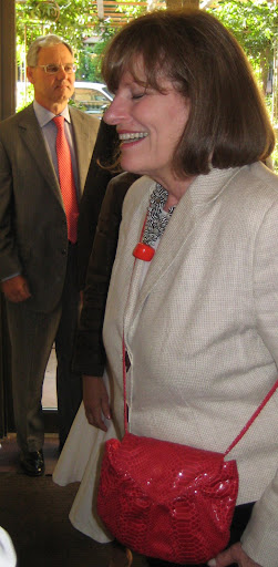Michael Duca and Fran Duffly Arriving
