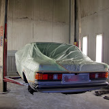 Mercedes W123 Trockeneisreinigen