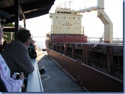 5214 Michigan - Sault Sainte Marie, MI - Soo Locks  - freighter Federal Patroller inside MacArthur Lock