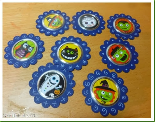 Hobbycraft Halloween Stickers.