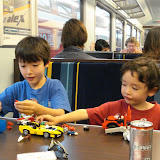 Riding on the German trains