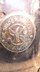 old singer sewing machine name plate2