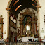 Inside Rosario dos Pretos, built by slaves over a period of 100yrs.