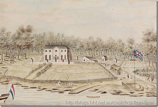 drawing of first government house