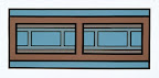 skyway, 1996, screenprint, 13 x 29.5 in.