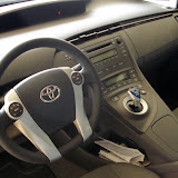 The interior of our new 2010 Prius