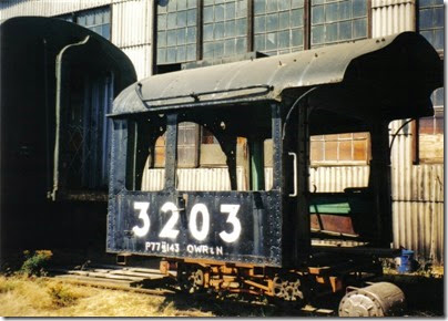18 Cab of Oregon Railway & Navigation Company Baldwin P-77 Class 4-6-2 #197 at the Brooklyn Roundhouse in Portland, Oregon on August 25, 2002