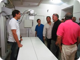 Juan Pablo de Jesus inauguró nuevo equipo de Rayos X en el Hospital Municipal de San Clemente