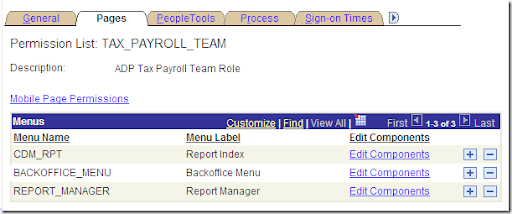 report peoplesoft manager