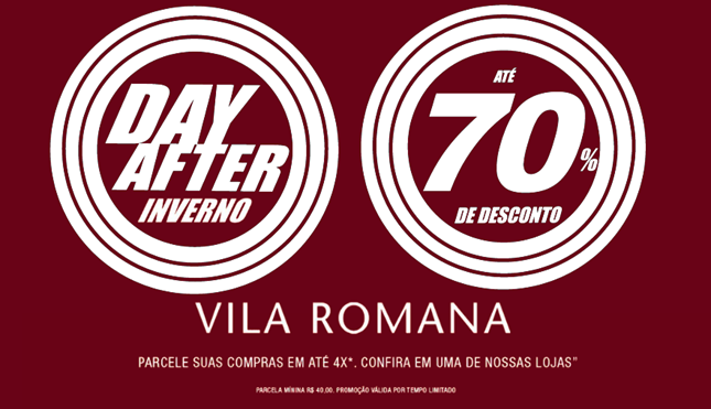 Liquidação Day After na Vila Romana – Roupas da coleção Inverno 2012 com até 70% OFF. day after vila romana inverno 2012