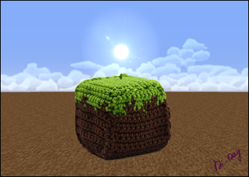 Cube-Terre-Minecraft-Crochet-Di-Day