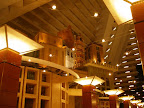 There was some really cool architecture in Las Vegas.  I thought the ceiling of the restaurant Fusia inside the Luxor was cool.
