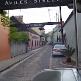 Aviles Street, the oldest street in North America.