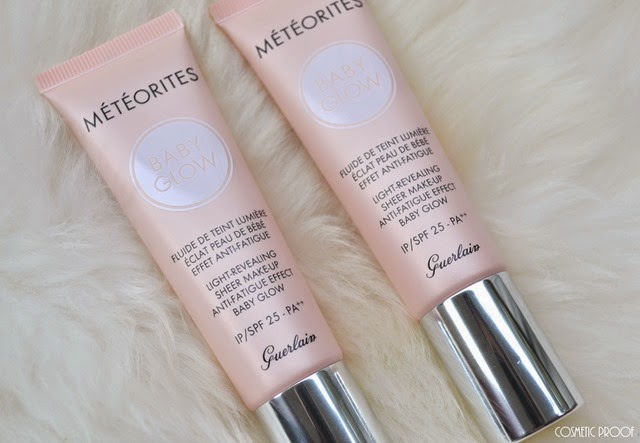 Guerlain Meteorites Baby Glow Light Revealing Sheer Makeup Anti Fatigue Effect Baby Glow Review Swatches (2)