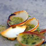 Oignon de Læsø, groseilles à maqueraux