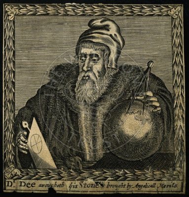 Gravure De John Dee F Cleyn 1658, John Dee