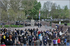 Vlagceremonie door veteranen