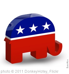 'Republican Elephant - 3D Icon' photo (c) 2011, DonkeyHotey - license: http://creativecommons.org/licenses/by/2.0/