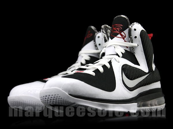 First Look Nike LeBron 9 8220Black amp White8221 aka strikeScarfacestrike Freegums