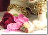 flowers offered at Krishna's feet