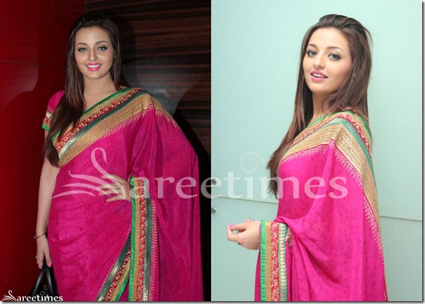 Sana_Oberoi_Pink_Saree