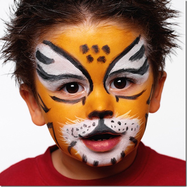 Todo Halloween: Ideas para hacer un maquillaje infantil de tigre