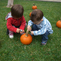 The Infants, Tiny Tots, and Toddlers On Campus Pumpkin Patch 10.20.11