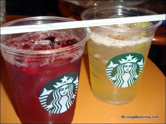 Starbucks Refreshers: Very Berry Hibiscus and Cool Lime