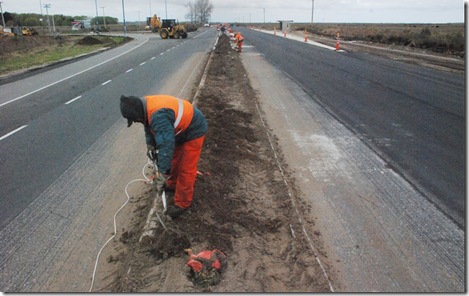 - Avanzan obras de acceso a Costa del Este y Lucila del Mar - Foto Costa del Este - - Avanzan obras de acceso a Costa del Este y Lucila del Mar - Foto Costa del Este -