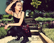 Girl In The Garden