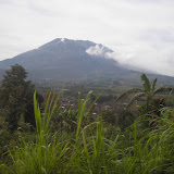 Merbabu as seen from the road to the masts at the summit of Telomoyo (Daniel Quinn, October 2010)