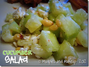 Cucumber Salad Cucumber Salad