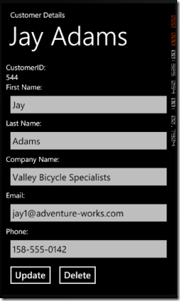 Customer Details