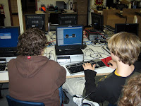 The CAD Team at work, CADing