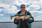 Pine Portage Walleye catch