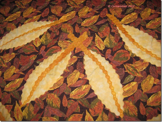 Table Runner Quilting Detail C Table Runner Quilting Detail C