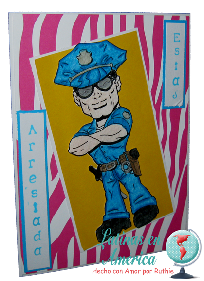 Kenny K - Policeman - Latinas en America - Ruthie Lopez DT - My Hobby = My Art