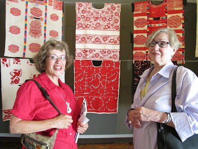 Carole and Kristen at the Pueblo museum