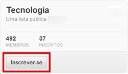 inscrever-lista-twitter Se inscrever à Lista