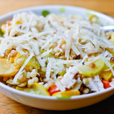 Fregola Sarda with Zucchini and Parmesan
