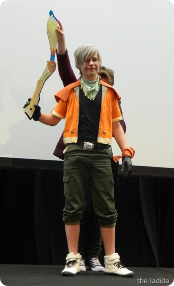 EB Expo Just 'Cos Cosplay Competition - Hope from Final Fantasy XIII EB Expo Just 'Cos Cosplay Competition - Hope from Final Fantasy XIII