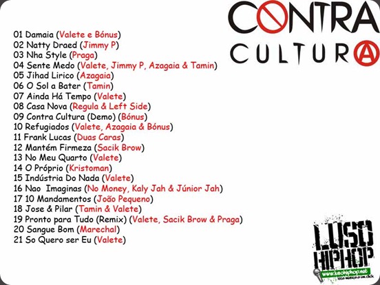 Mixtape Contra Cultura Back