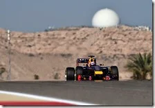 Ricciardo nei test in Bahrain 2014