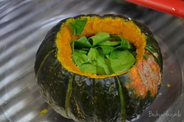 2013-11-21 Stuffed Kabocha 005